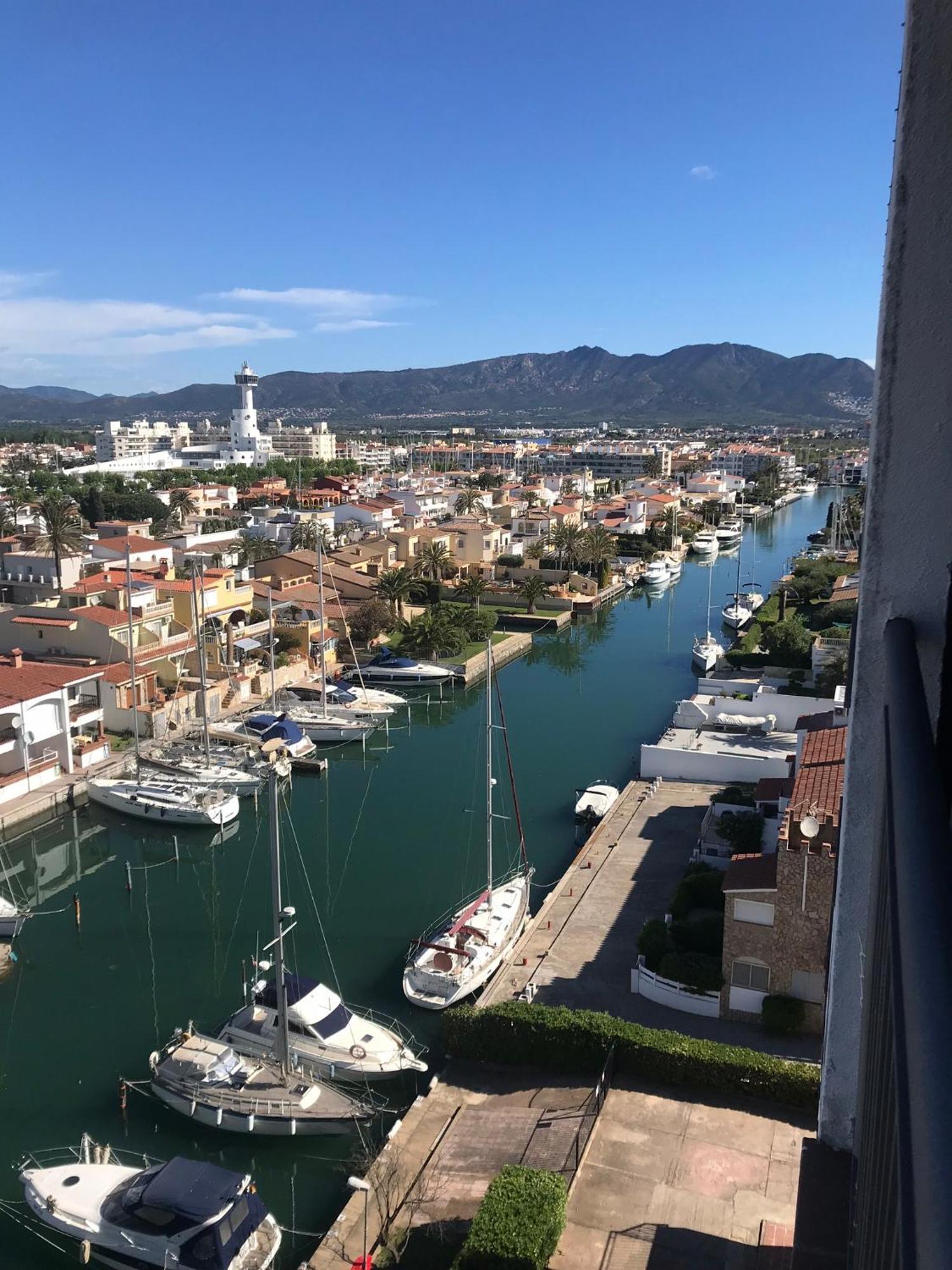 Lux Apt 1Er Ligne Mer!Grande Terrasse Vue Superbe! Empuriabrava Dış mekan fotoğraf